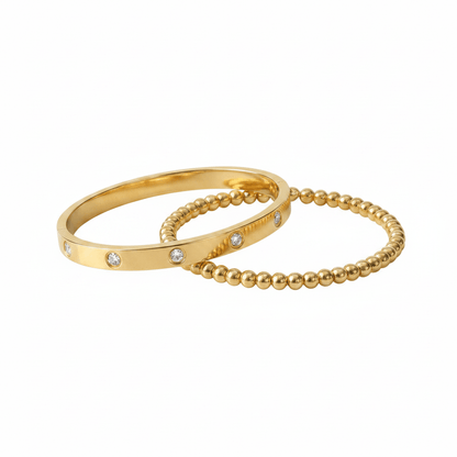 Echo Horizon Bangle Set