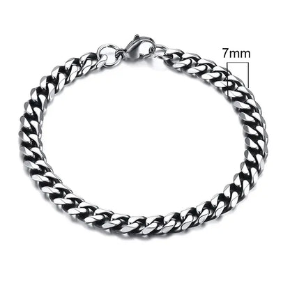 Shade Silver Link Bracelet
