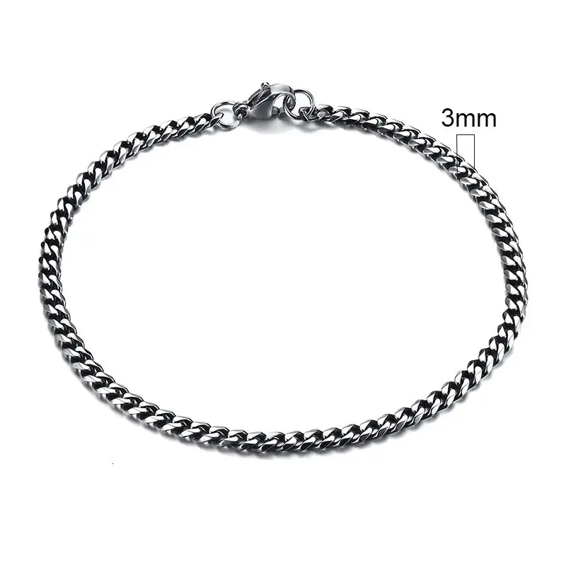 Shade Silver Link Bracelet
