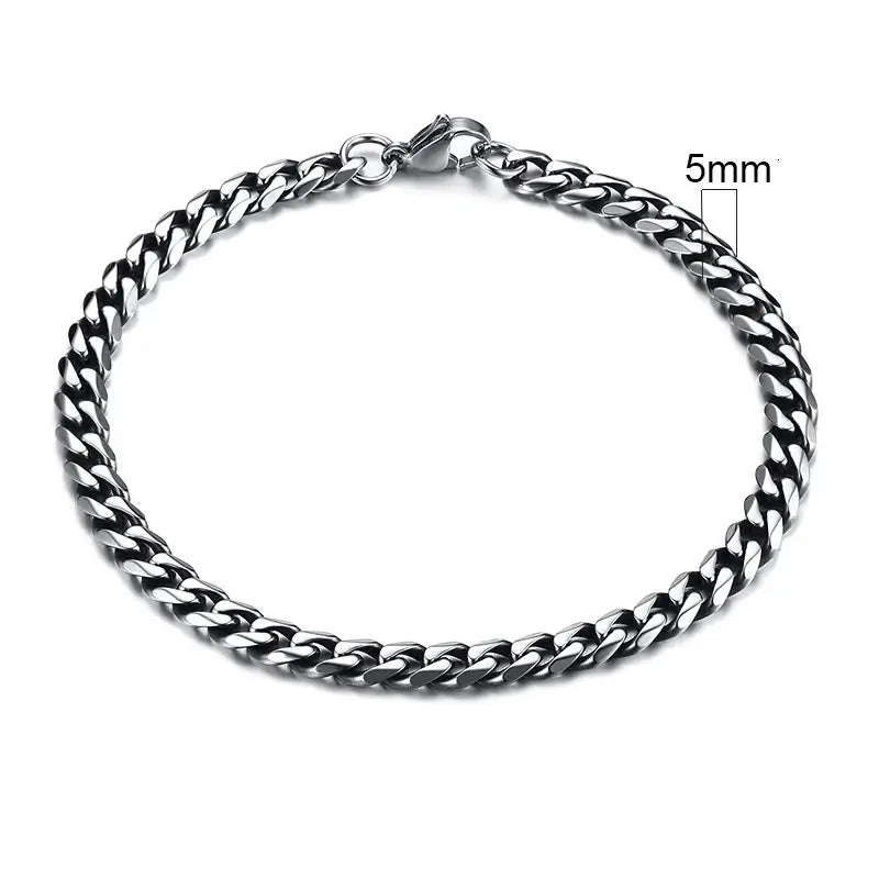 Shade Silver Link Bracelet