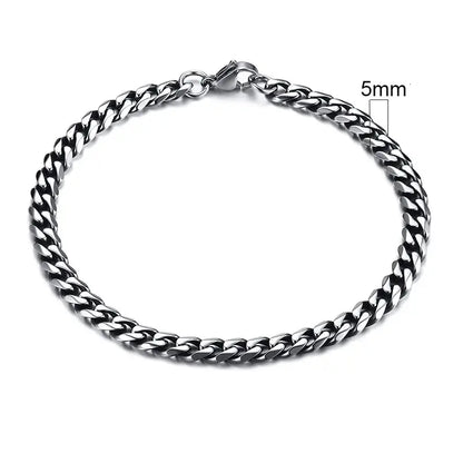 Shade Silver Link Bracelet