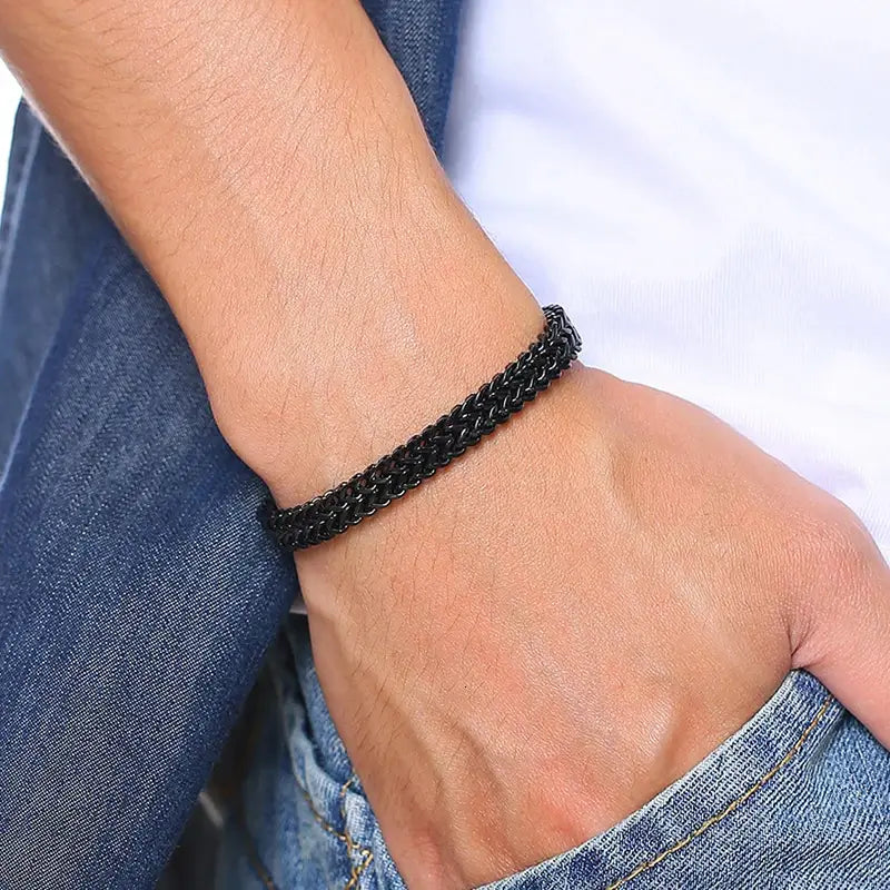 Shade Weaver Mesh Bracelet