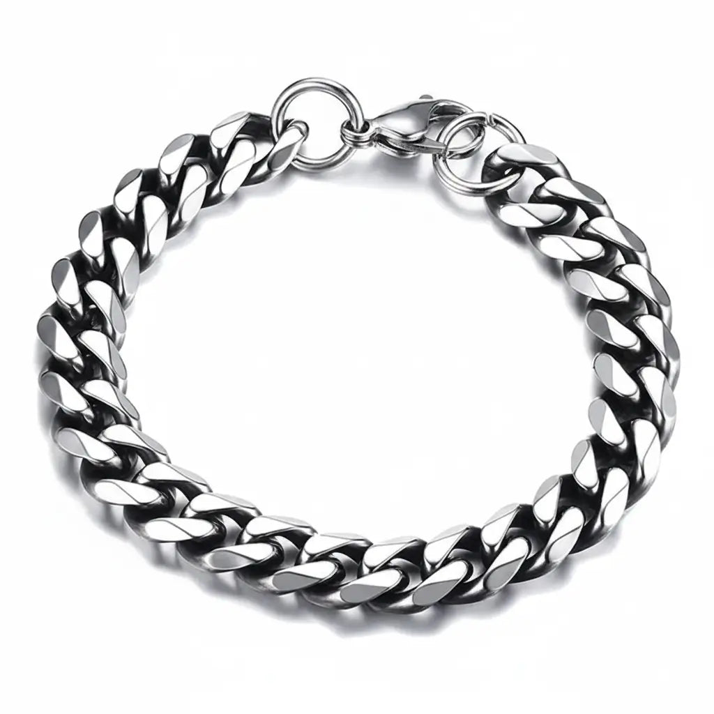 Shade Silver Link Bracelet