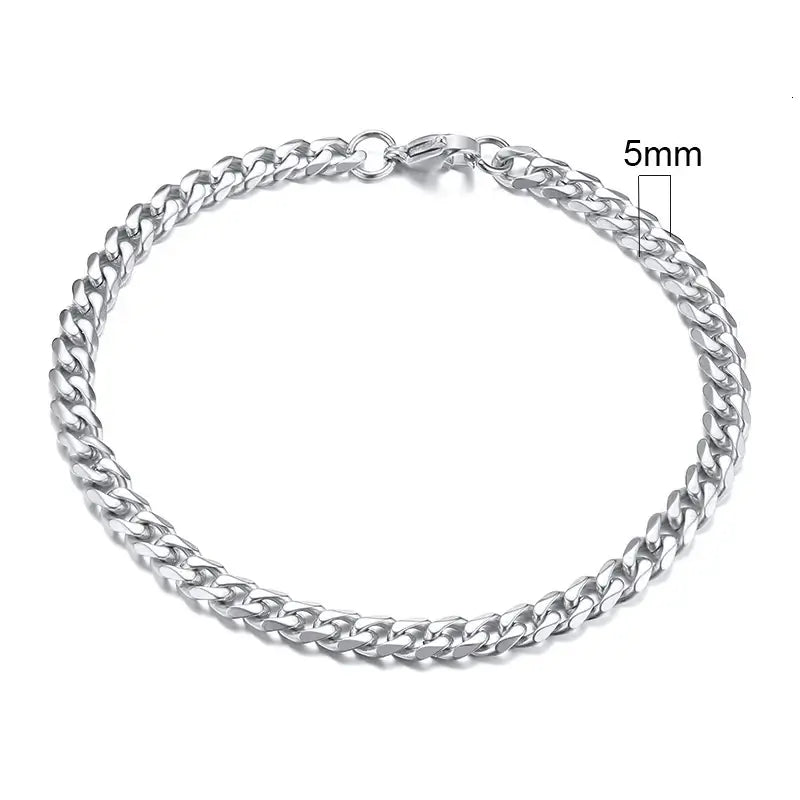 Shade Silver Link Bracelet