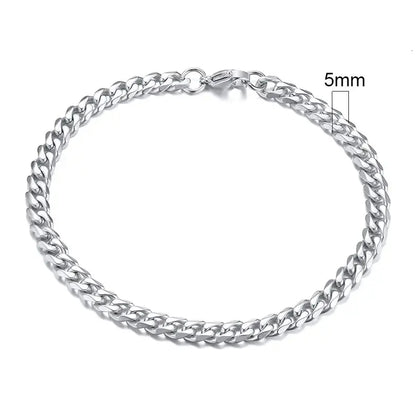 Shade Silver Link Bracelet