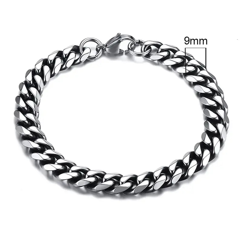 Shade Silver Link Bracelet