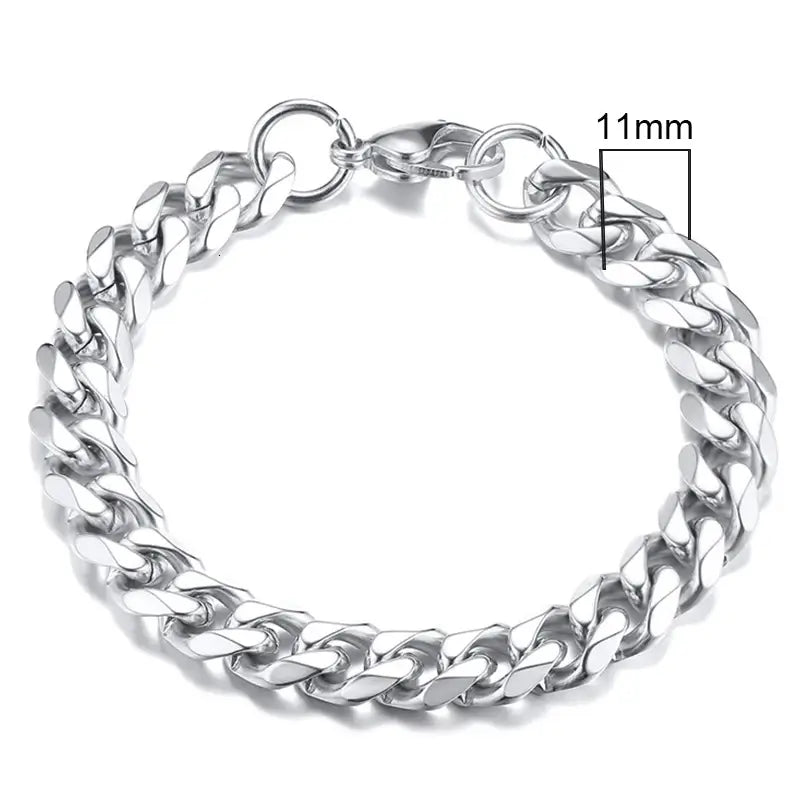 Shade Silver Link Bracelet
