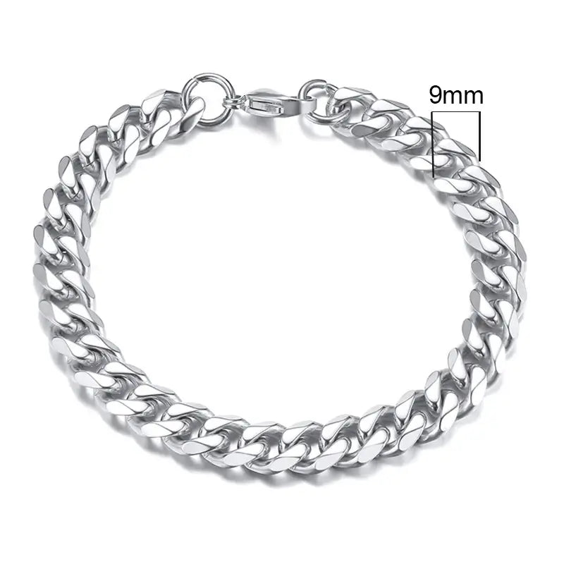 Shade Silver Link Bracelet