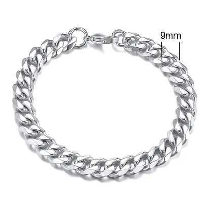 Shade Silver Link Bracelet