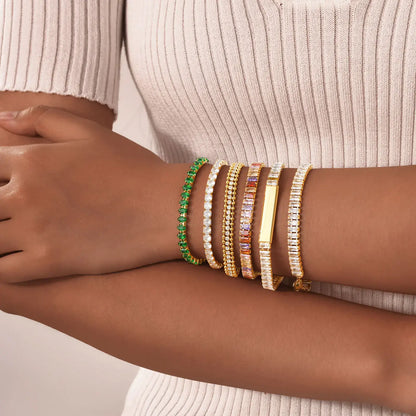 Echo Tennis Crystal Bracelet