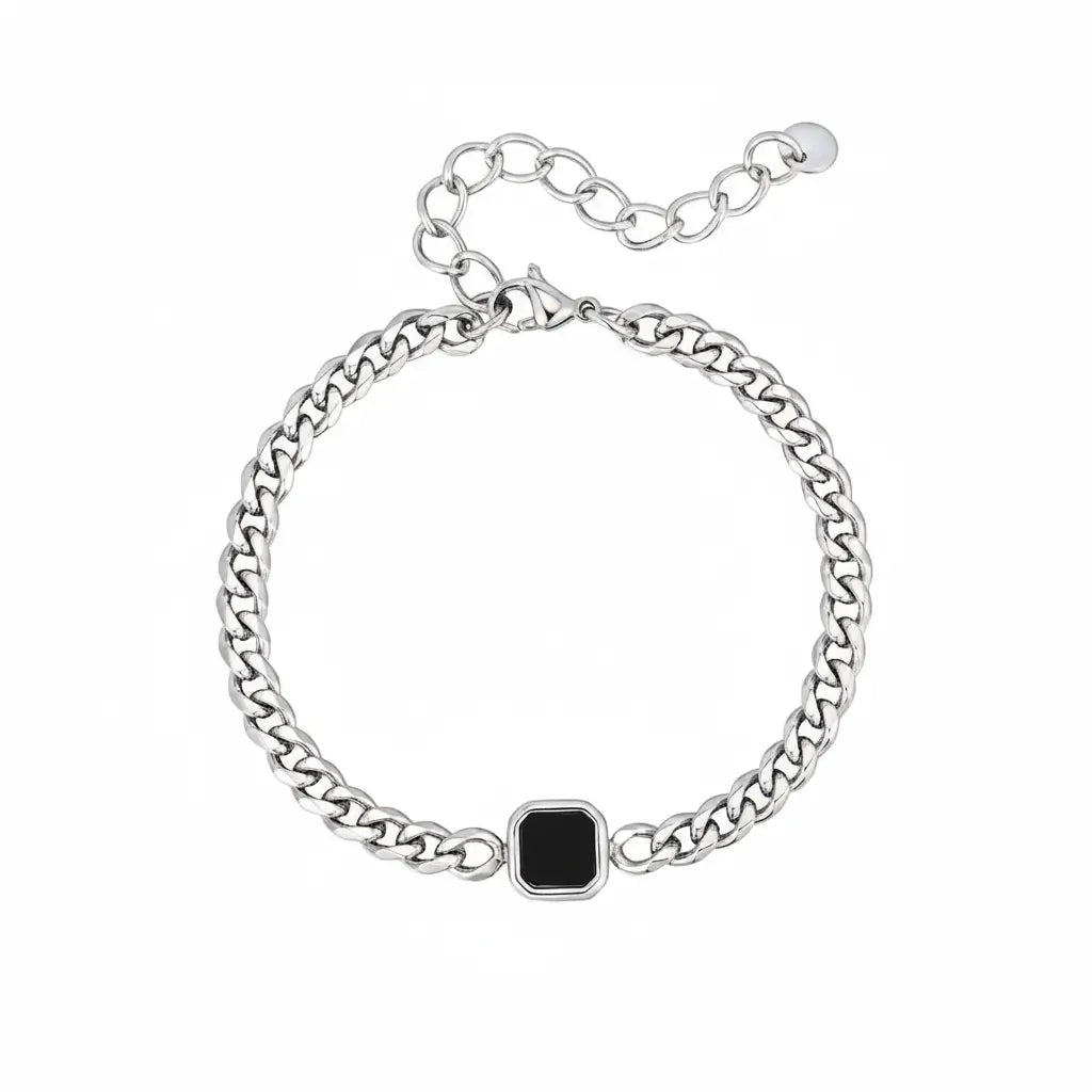 Shade Onyx Link Bracelet