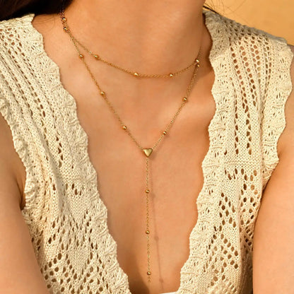 Echo Pearl Y Necklace