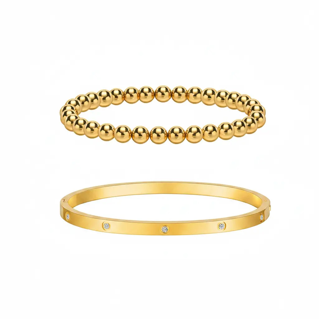 Echo Horizon Bangle Set