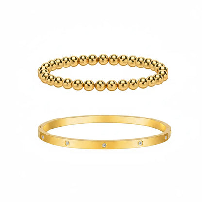 Echo Horizon Bangle Set