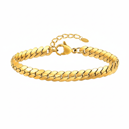 Echo Tiered Gold Bracelet
