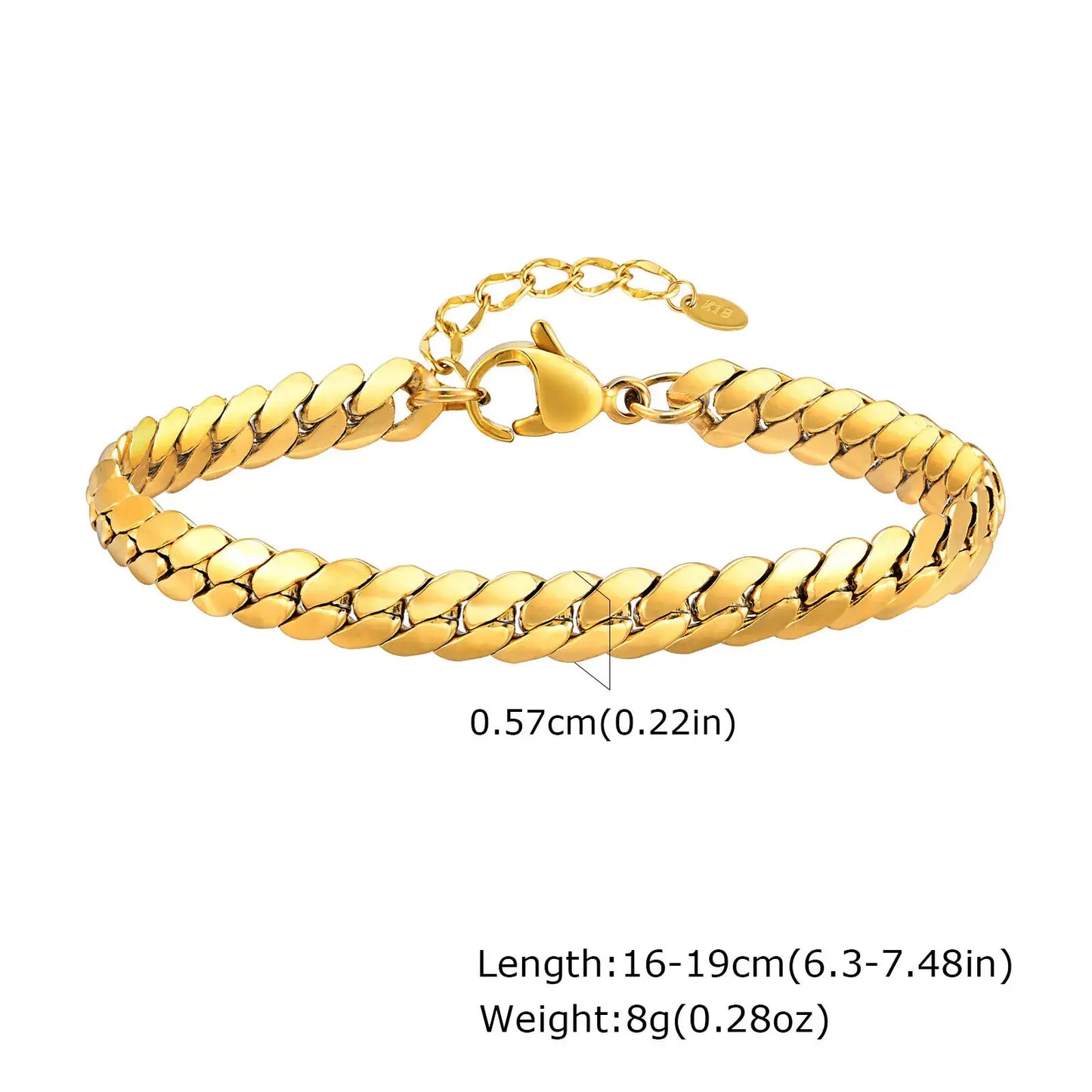 Echo Tiered Gold Bracelet
