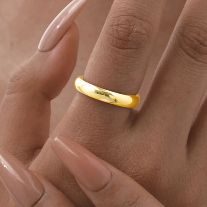 Echo Sleek Gold Band