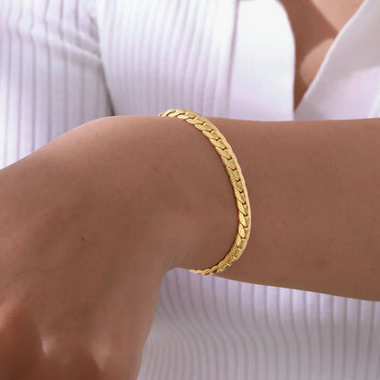 Echo Tiered Gold Bracelet