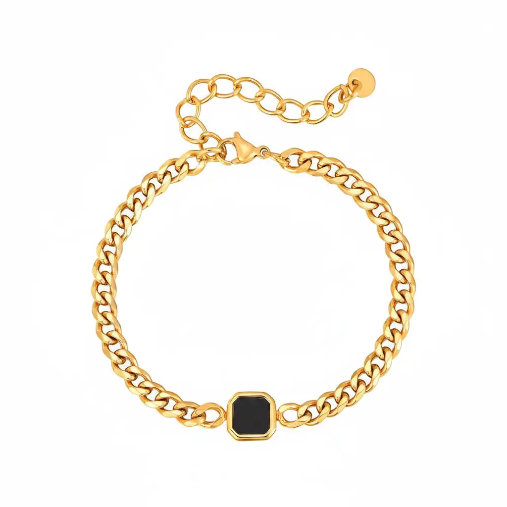 Shade Onyx Link Bracelet