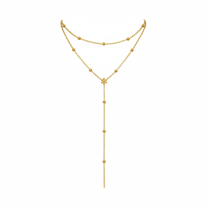 Echo Pearl Y Necklace