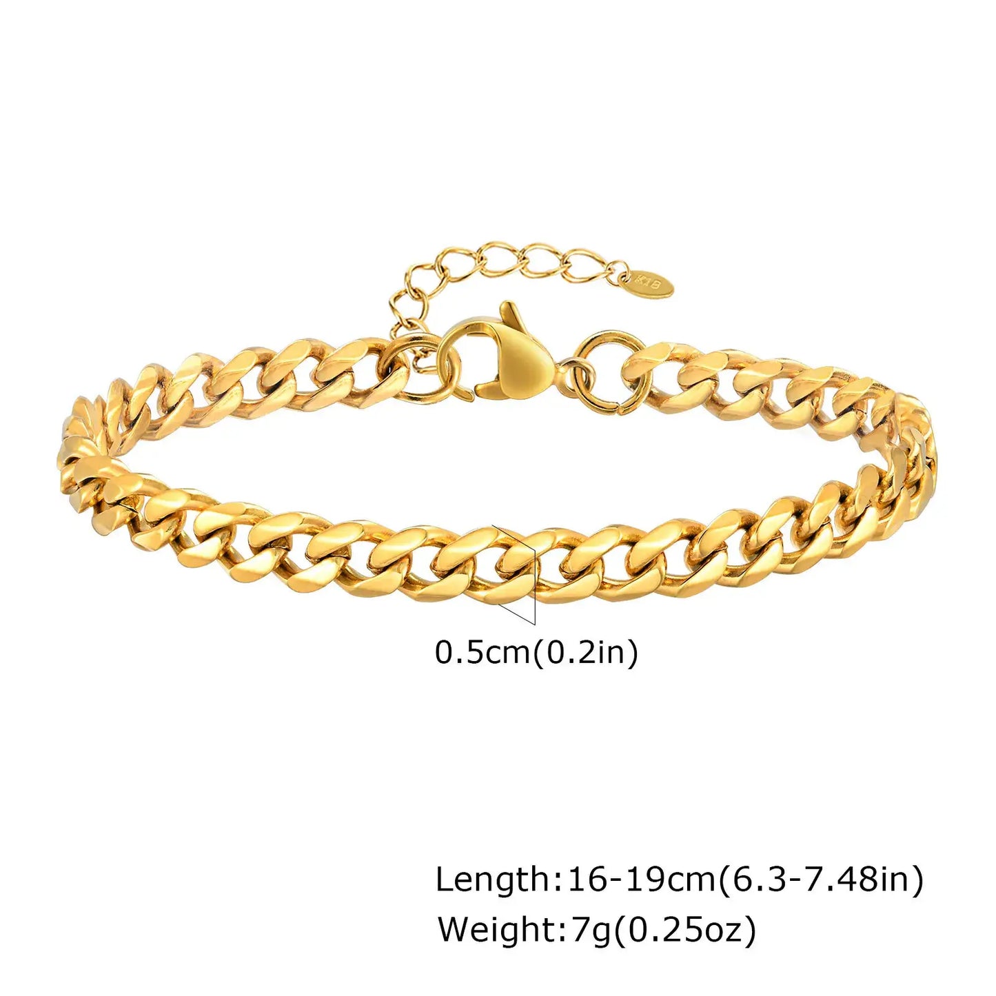 Echo Tiered Gold Bracelet