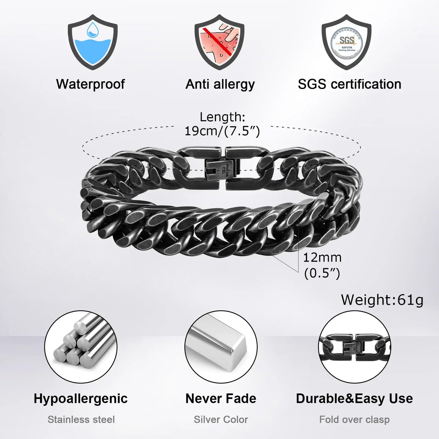 Bracelet Shade Dark Link