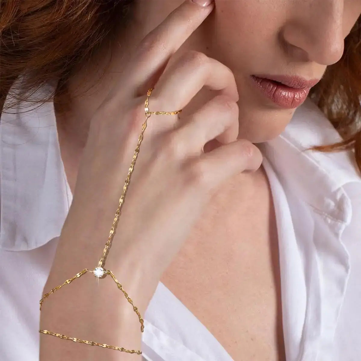 Echo Delicate Hand Chain