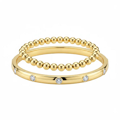 Echo Horizon Bangle Set