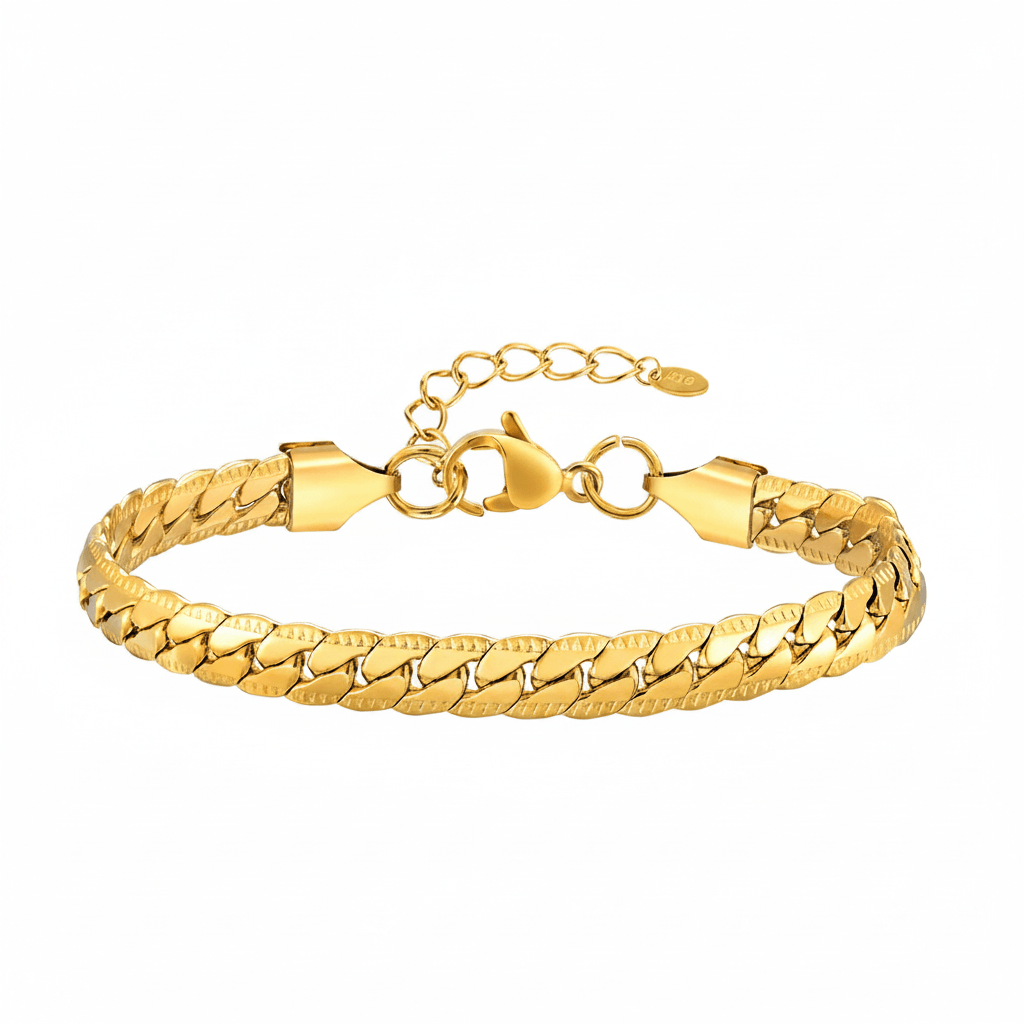 Echo Tiered Gold Bracelet