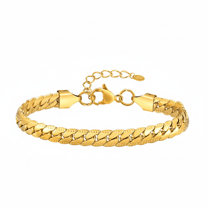 Echo Tiered Gold Bracelet