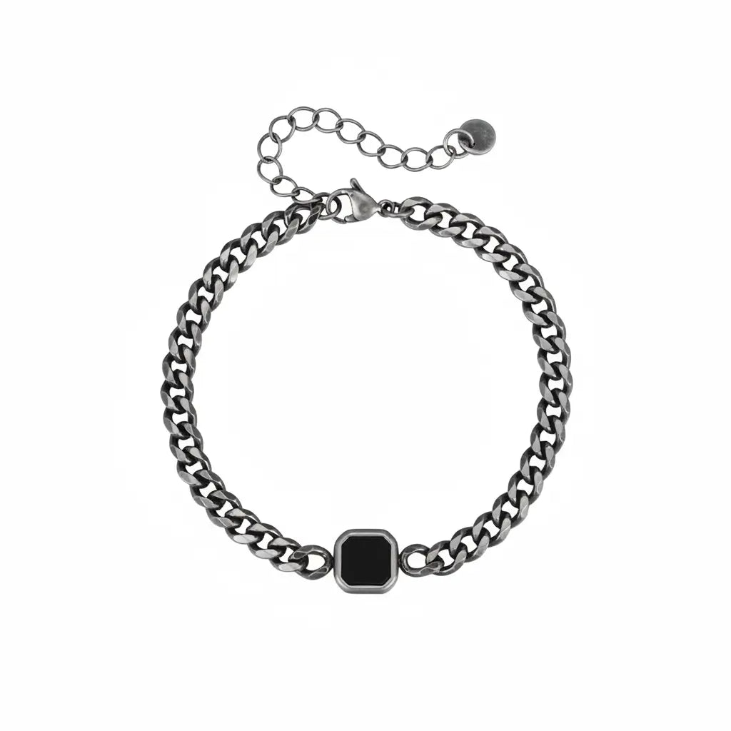 Shade Onyx Link Bracelet