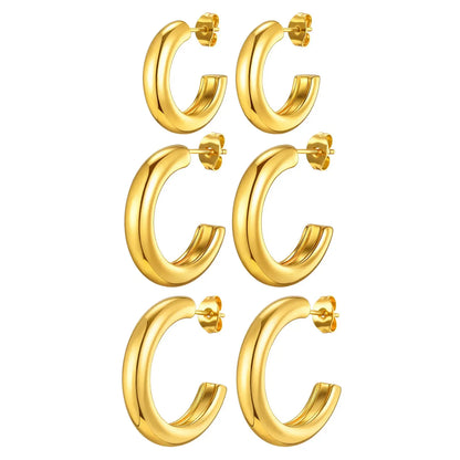 Créole Echo Bold Or Cerceau