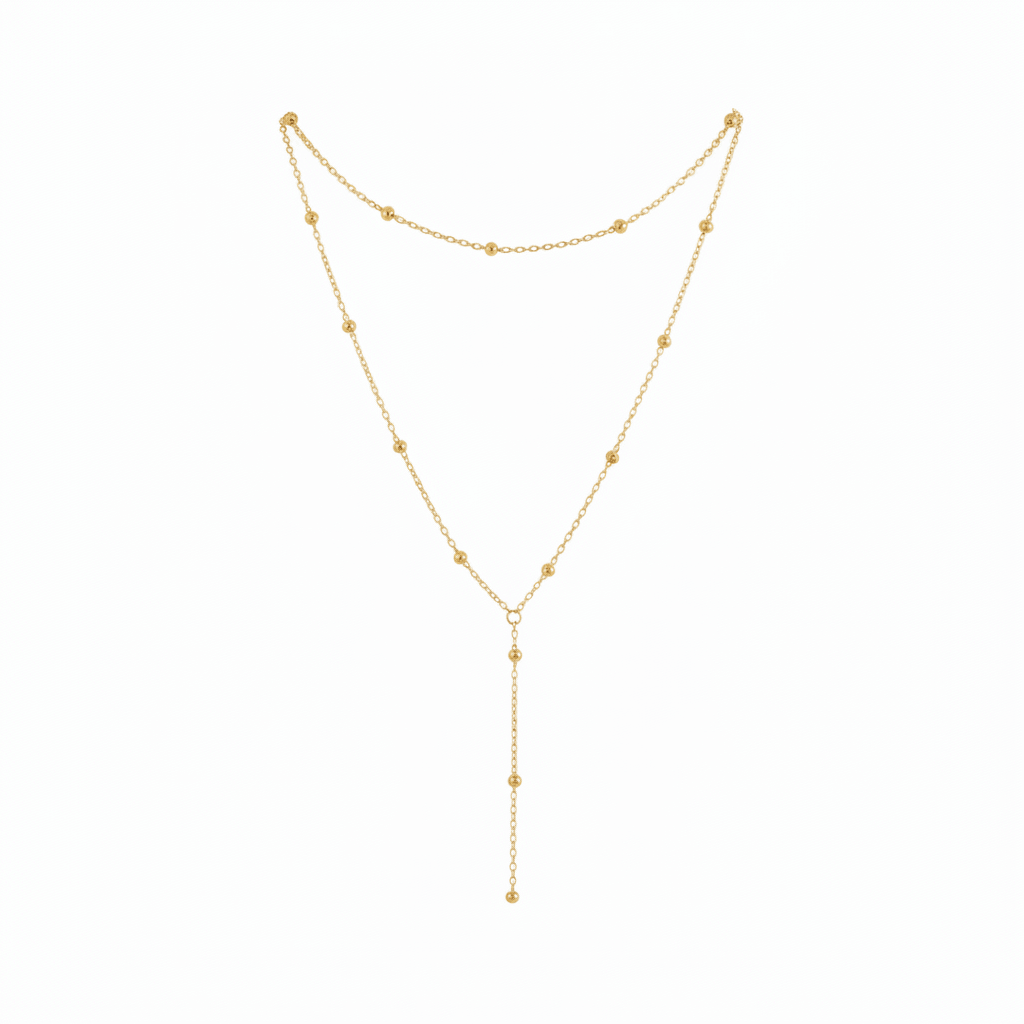 Echo Pearl Y Necklace