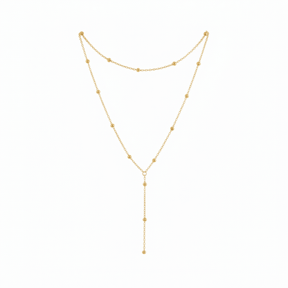 Echo Pearl Y Necklace