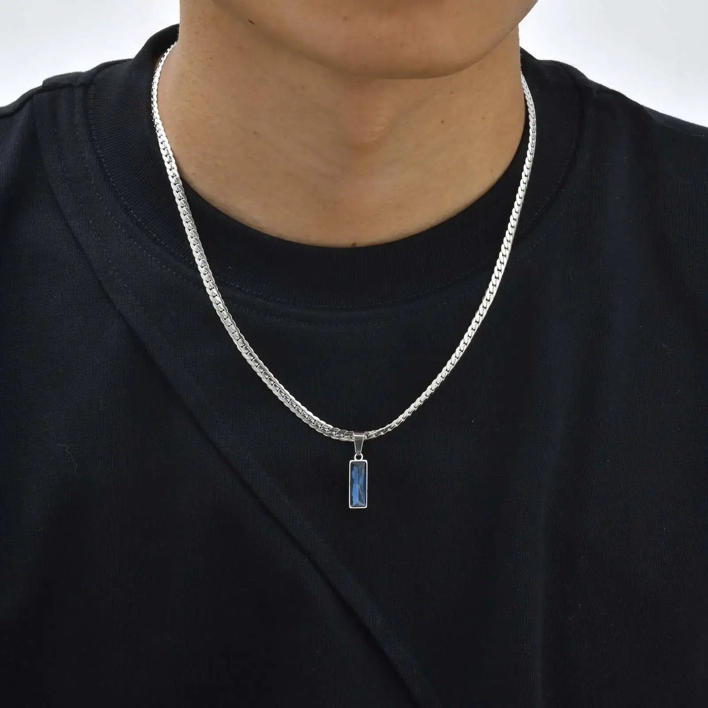 Shade Sapphire Blue Necklace