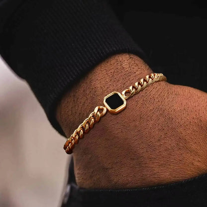 Shade Onyx Link Bracelet