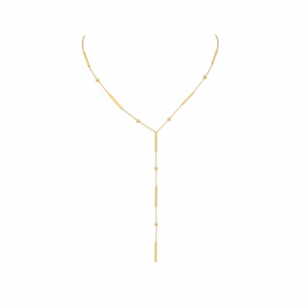 Echo Pearl Y Necklace