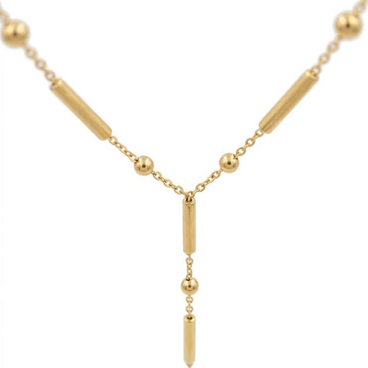 Echo Pearl Y Necklace